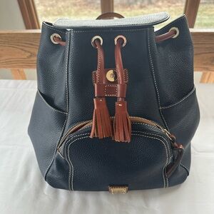 Like New Dooney & Burke Pebbled Backpack